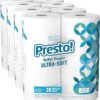 Presto! 308-Sheet Mega Roll Toilet Paper, Ultra-Soft, 6 Count (Pack of 4)