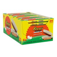 REESE'S Mallow-Top Marshmallow Creme Milk Chocolate Peanut Butter Cups Candy, Bulk Easter, 1.4 oz Packs (24 Count)