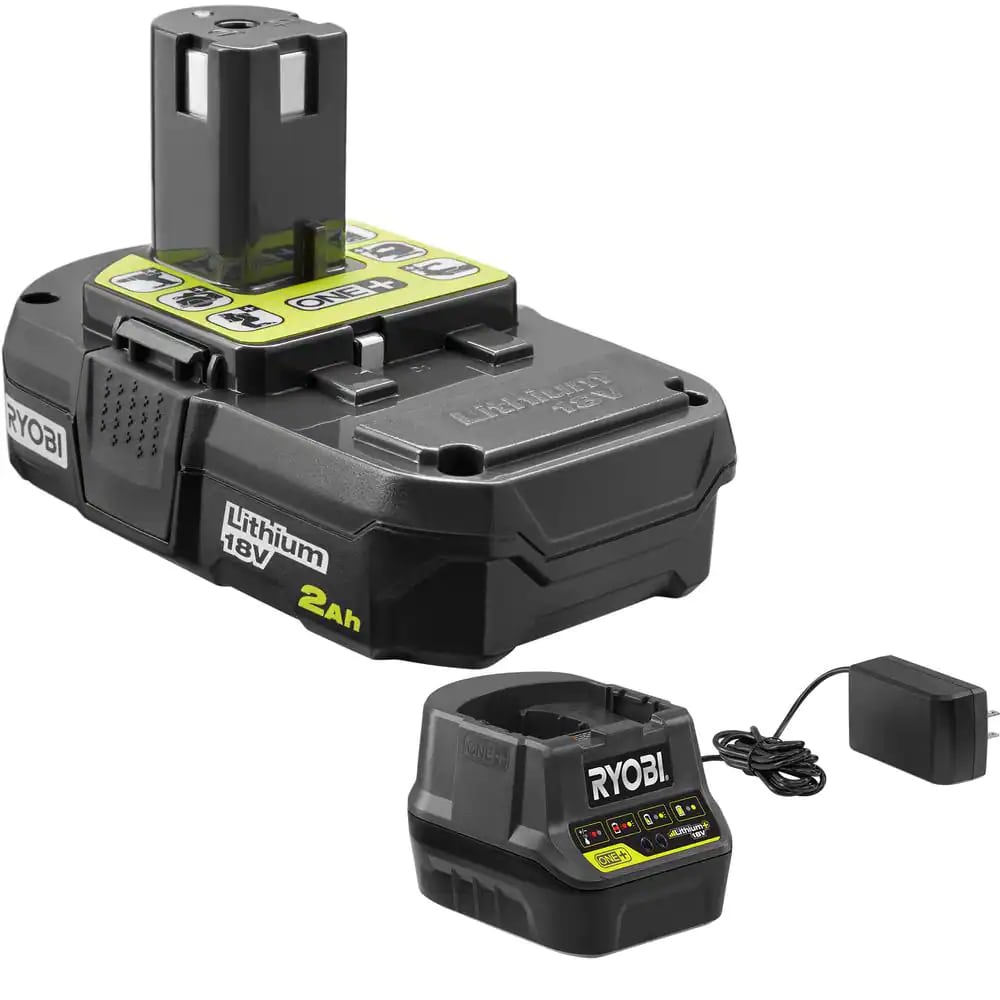 Ryobi One+ 18-Volt Lithium-Ion Cordless 2 gal. Chemical Sprayer with 2.0 Ah Battery