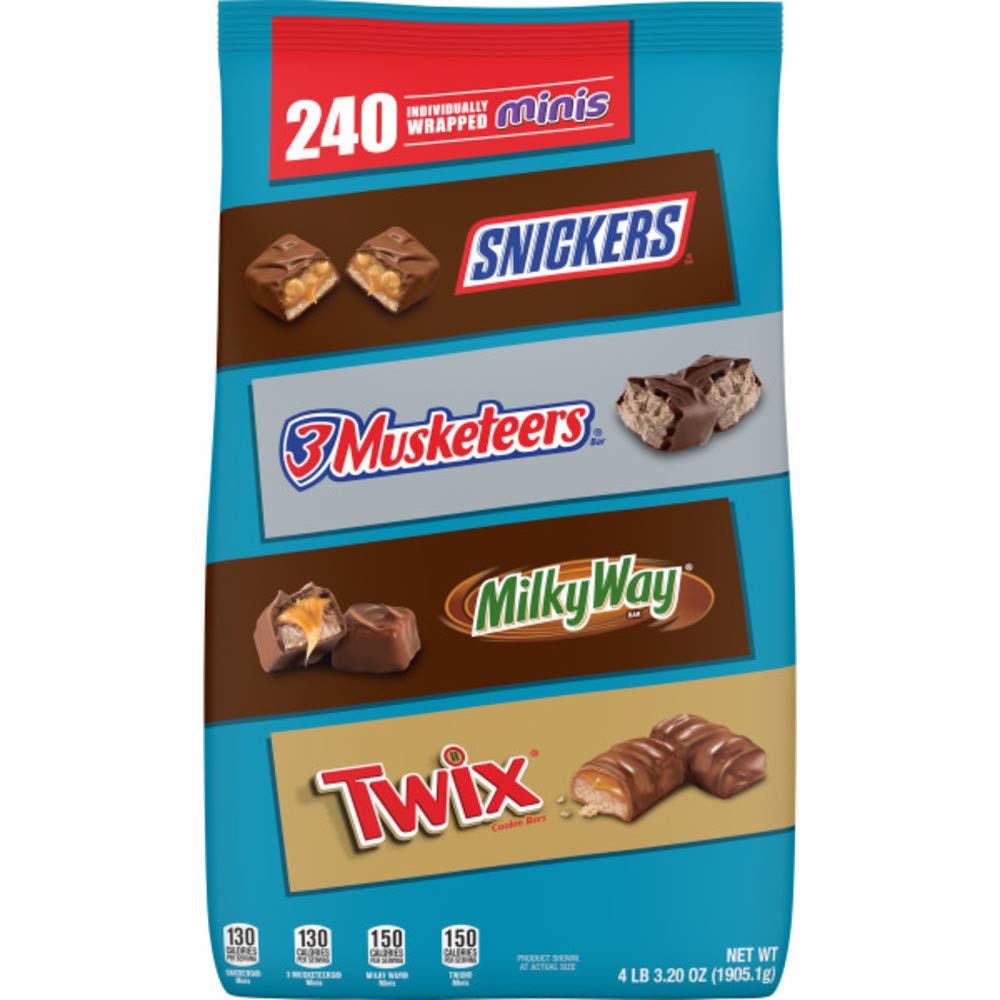 Snickers Minis Chocolate Candy Bars - Family Size