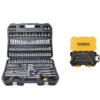 DEWALT DWMT75049 Chrome Vanadium Mechanics Tool Set (192-Piece) with DWMT73809 SAE Combination Wrench Set (8-Piece)