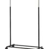 Simple Houseware Standard Rod Garment Rack, Black