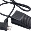 TWTADE Momentary Deadman Foot Pedal Switch with 5ft Cable Control Machine