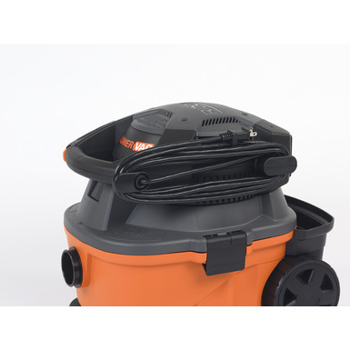 4 Gallon 6.0 Peak HP Wet/Dry Shop Vacuum with Detachable Blower, Fine Dust  Filter, Locking Hose and Accessories