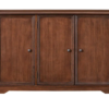 Bradstone 3 Door Walnut Storage Console
