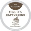 Maud's Classic Cappuccino Coffee Pods (Medium Dark Roast) 16ct Pods, 100% Arabica Coffee