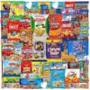 Care Package (52 Count) Ultimate Sampler Mixed Box, Cookies Chips Candy Snacks Box
