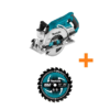 Makita XSR01Z 18-Volt X2 LXT (36-Volt) Brushless Cordless Rear Handle 7.25 in. Circular Saw (Tool-Only) with B61656 Bonus 7.25 in. Saw Blade