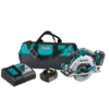 Makita XSH03T 18-Volt 5.0Ah LXT Lithium-Ion Brushless Cordless 6-1/2 in. Circular Saw Kit