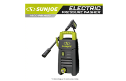 Sun Joe SPX205E-XT 1600 PSI Max 1.45 GPM 11 Amp Cold Water Electric Pressure Washer with Adjustable Spray Wand