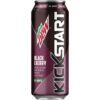 Mountain Dew Kickstart, Black Cherry, 16 Fl Oz (12 Count)