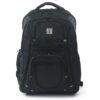Ful Rockwood 19 in. Black Laptop Backpack