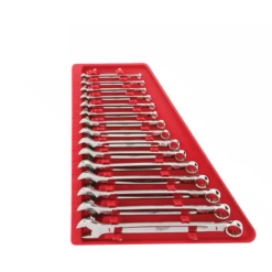 Milwaukee 48-22-9415 Combination SAE Wrench Mechanics Tool Set (15-Piece)