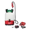 Milwaukee 2820-21PS M18 18-Volt 4 Gal. Lithium-Ion Cordless Switch Tank Backpack Pesticide Sprayer Kit with 3.0 Ah Battery and Charger