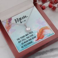 Mom Necklace - Mother's Day Gifts, Eternal Hope Necklace.,