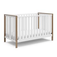 Storkcraft Modern Pacific Vintage Driftwood 4-in-1 Convertible Crib