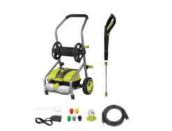 Sun Joe SPX4001 2030 PSI 1.76 GPM 14.5 Amp Electric Pressure Washer with Pressure-Select Technology and Hose Reel