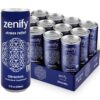 Zenify Zero Sugar All Natural Sparkling Calming Stress Relief Beverage, Original (Pack of 12)