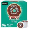 The Original Donut Shop Dark Coffee, Keurig Single-Serve K-Cup Pods, Dark Roast, 96 Count