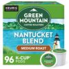 Green Mountain Coffee Roasters Nantucket Blend, Single-Serve Keurig K-Cup Pods, Medium Roast Coffee, 96 Count