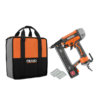 RIDGID R150FSF Pneumatic 18-Gauge 1-1/2 in. Finish Stapler, Contractor's Bag and (200) Staples