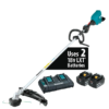 Makita XRU17PT 18-Volt X2 (36-Volt) LXT Lithium-Ion Brushless Cordless String Trimmer Kit (5.0 Ah)