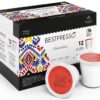 Bestpresso Coffee, Colombian Medium Roast Single Serve K-Cup Pods, 96 Count (Compatible With 2.0 Keurig Brewers) 8 Packs Of 12 Cups