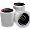 Solimo Medium and Dark Roast Coffee Pods Assorted pack (French, Dark, Colombian) single serve cups, 100 ct