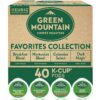 Keurig Green Mountain Coffee Roasters Favorites Collection Variety Pack, Single-Serve Coffee K-Cup Pods Sampler, 40 Count