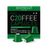 Bestpresso Coffee for Nespresso Original Machine 120 pods Genuine Espresso Brazil Blend Pods Compatible with Nespresso Original