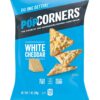 Popcorners Snack Pack Gluten Free Chips, White Cheddar, 1 Oz (Pack of 20)