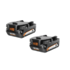 RIDGID AC8400802P 18V Compact Lithium-Ion Battery ( 2-Pack)
