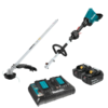 Makita XUX01M5PT 18-Volt X2 (36-Volt) LXT Lithium-Ion Brushless Couple Shaft Power Head Kit with Trimmer Attachment (5.0Ah)