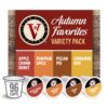 Victor Allen FG014855 for K-Cup Keurig 2.0 Brewers, Coffee Single Serve Coffee Pods, Autumn Favorites Variety Pack, 96 Count