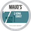 Maud's Kona Coffee Blend (Kona Coast), 100ct. Solar Energy Produced Recyclable Single Serve Medium Dark Roast Kona Coffee Pods – 100% Arabica Coffee California Roasted, Kona K Cup Compatible