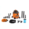 RIDGID HD1401 14 Gal. 6.0-Peak HP NXT Wet/Dry Shop Vacuum with Fine Dust Filter, Hose, Accessories and Premium Car Cleaning Kit