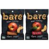 Bare Baked Crunchy Apples Fruit Snack Pack, Gluten Free, Fuji & Reds and Cinnamon Flavors, 0.53oz (16 Count)