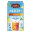 Celestial Seasonings Cold Brew Iced Tea, Half and Half Iced Back Tea and Lemonade, Contains Caffeine, 18 Tea Bags per bag (Pack of 6)