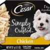 Cesar Simply Crafted Meal Topper Wet Dog Food, Pack of 10