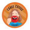 Crave Beverages Flavored Coffee Pods Compatible with 2.0 K-Cup Brewers, Caramel, 40 Count