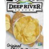 Deep River Snacks Original Sea Salt Kettle Cooked Potato Chips, 5-Ounce (Pack of 12)