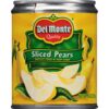 Del Monte Canned Sliced Pears in Heavy Syrup, 12 Pack, 8.5 oz Can