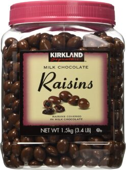 Kirkland Signature Milk Chocolate, Raisins, 54 Ounce