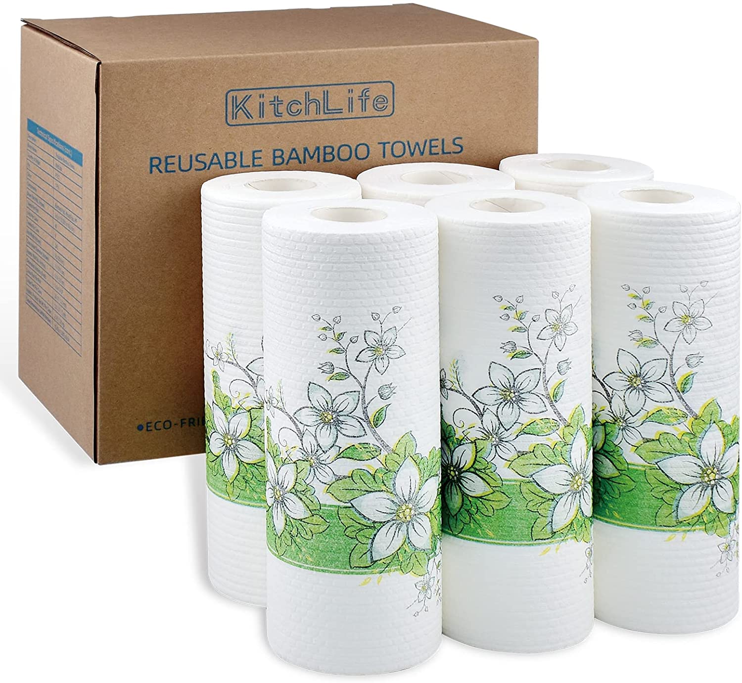 Reusable Bamboo Toilet Paper Roll