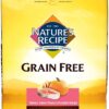 Nature's Recipe Grain Free Dry Dog Food, Salmon, Sweet Potato & Pumpkin Recipe, 12 Pound Bag, Easy to Digest