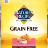 Nature's Recipe Grain Free Dry Dog Food, Salmon, Sweet Potato & Pumpkin Recipe, 24 Pound Bag, Easy to Digest