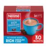 Nestle Hot Cocoa Chocolate Packets, Hot Cocoa Mix, No Sugar Added and Fat Free, 30 Count (0.28 ounce Each)