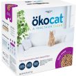Okocat Mini Pellets Unscented Clumping Wood Cat Litter, 14.8 lb box