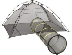 Outback Jack Kitty Compound Cat Playpen Tent & Tunnel,