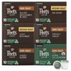 Peet's Coffee, Bestseller's Variety Pack K-Cup Pods for Keurig Brewers - Major Dickason’s, Big Bang, French Roast, Café Domingo, Organic Alma De La Tierra, House Blend 60 Count (6 Boxes of 10 K-Cup Pods) Packaging May Vary